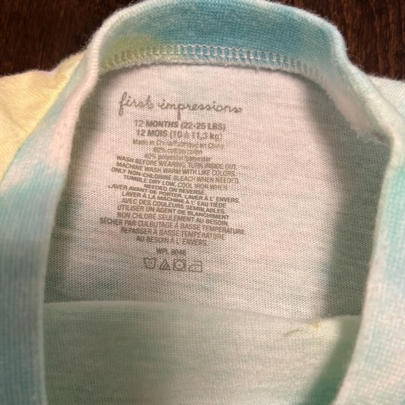 First impressions Gender Neutral Tie Dyed Two Piece outfit! - Picture 4 of 8